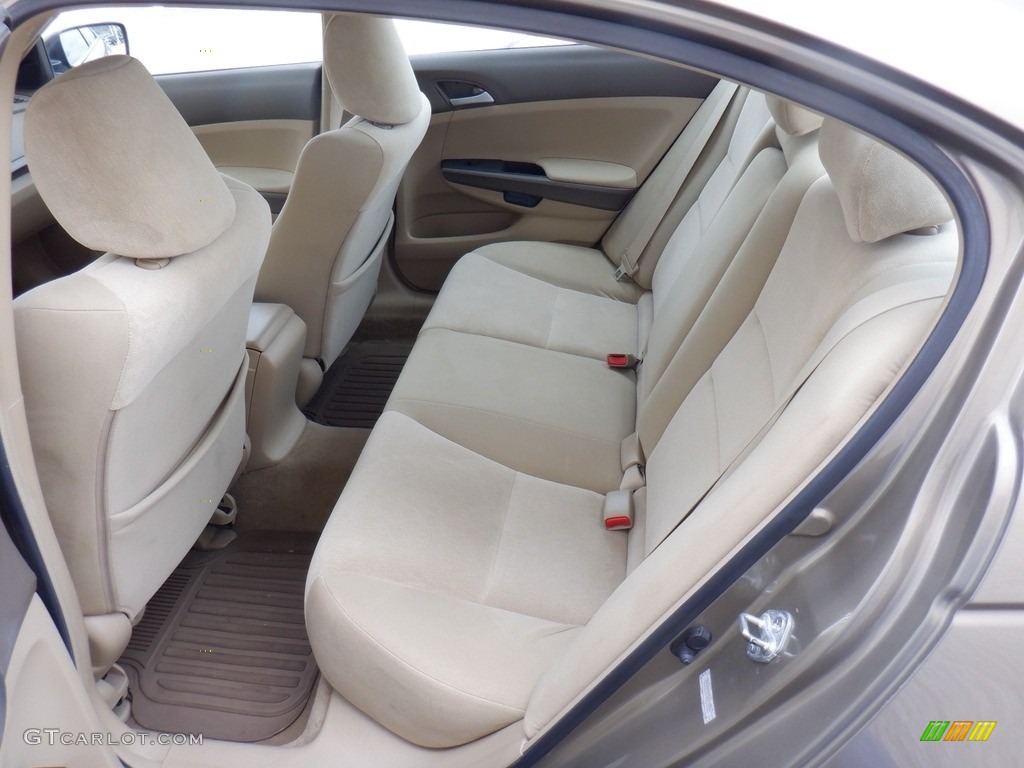 2009 Accord LX Sedan - Bold Beige Metallic / Ivory photo #25