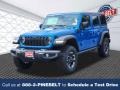 2024 Hydro Blue Pearl Jeep Wrangler 4-Door Rubicon 4xe Hybrid #146550228