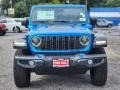 2024 Hydro Blue Pearl Jeep Wrangler 4-Door Rubicon 4xe Hybrid  photo #2