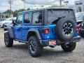 2024 Hydro Blue Pearl Jeep Wrangler 4-Door Rubicon 4xe Hybrid  photo #4