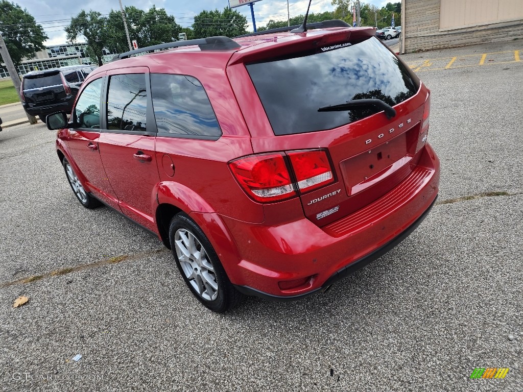 Brilliant Red Tri-Coat Pearl 2012 Dodge Journey R/T Exterior Photo #146550398