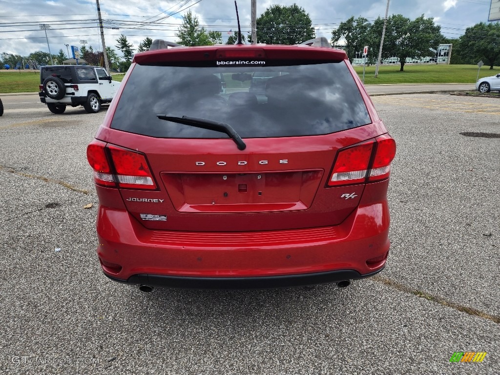 Brilliant Red Tri-Coat Pearl 2012 Dodge Journey R/T Exterior Photo #146550417
