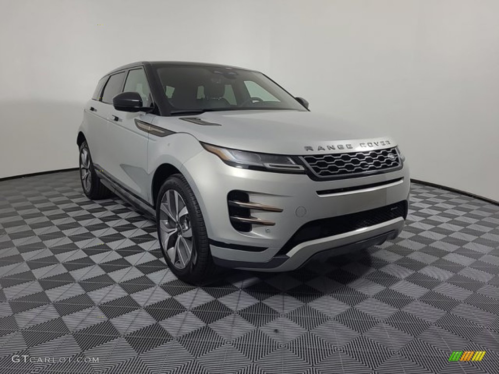 Seoul Pearl Silver 2023 Land Rover Range Rover Evoque SE R-Dynamic Exterior Photo #146550498