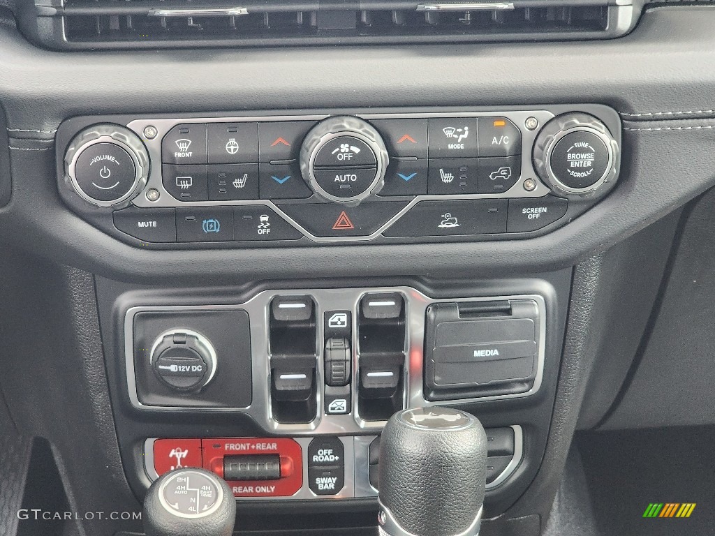 2024 Wrangler 4-Door Rubicon 4xe Hybrid - Hydro Blue Pearl / Black photo #14
