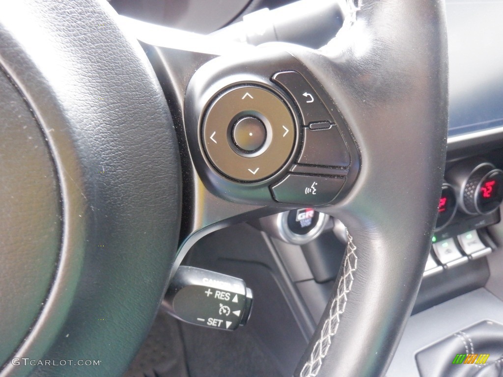 2022 Toyota GR86 Coupe Black Steering Wheel Photo #146550562