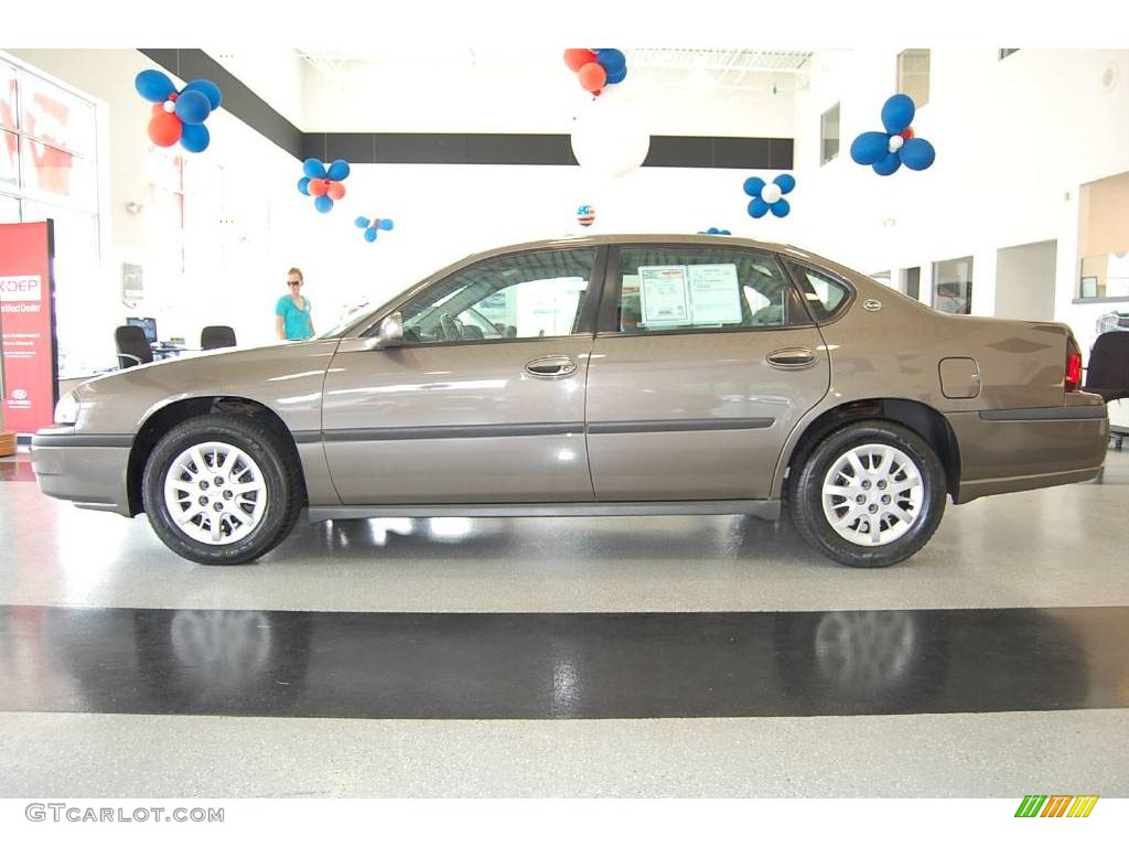 2001 Impala  - Bronzemist Metallic / Medium Gray photo #3