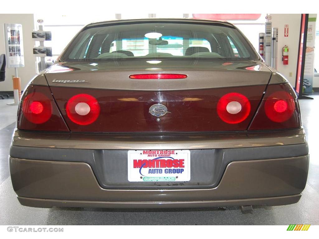 2001 Impala  - Bronzemist Metallic / Medium Gray photo #5