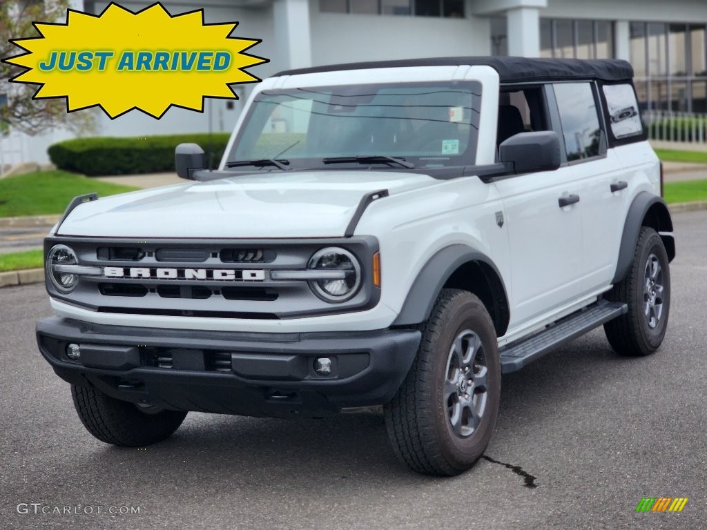 2022 Bronco Big Bend 4x4 4-Door - Oxford White / Black Onyx photo #1