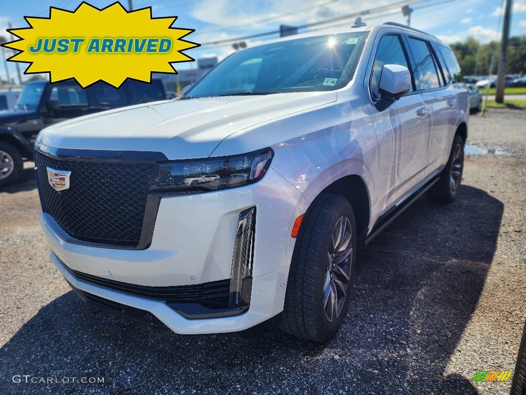 2021 Escalade Sport Platinum 4WD - Crystal White Tricoat / Jet Black photo #1