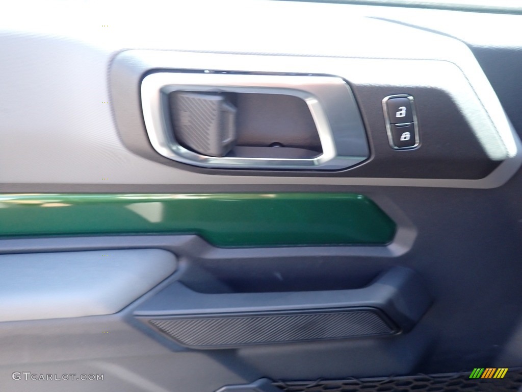 2023 Ford Bronco Big Bend 4X4 2-Door Dark Space Gray Door Panel Photo #146551708