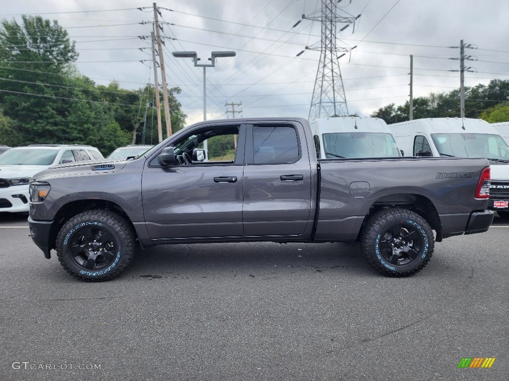 Granite Crystal Metallic 2023 Ram 1500 Tradesman Quad Cab 4x4 Exterior Photo #146551891