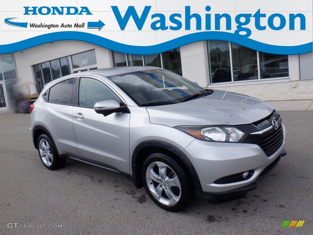 2016 HR-V EX AWD - Alabaster Silver Metallic / Gray photo #1