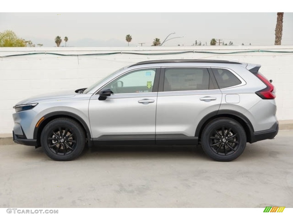 Lunar Silver Metallic 2024 Honda CR-V Sport Hybrid Exterior Photo #146552134