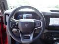 2023 Ford Bronco Dark Space Gray Interior Steering Wheel Photo