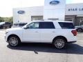 Star White Metallic Tri-Coat 2023 Ford Expedition Limited 4x4