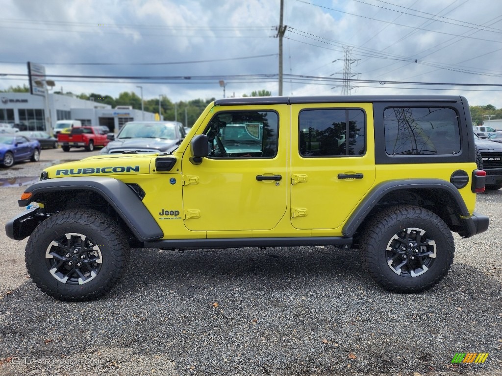 High Velocity 2024 Jeep Wrangler 4-Door Rubicon 4xe Hybrid Exterior Photo #146552260