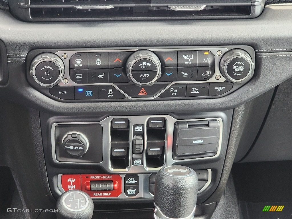 2024 Jeep Wrangler 4-Door Rubicon 4xe Hybrid Controls Photo #146552347