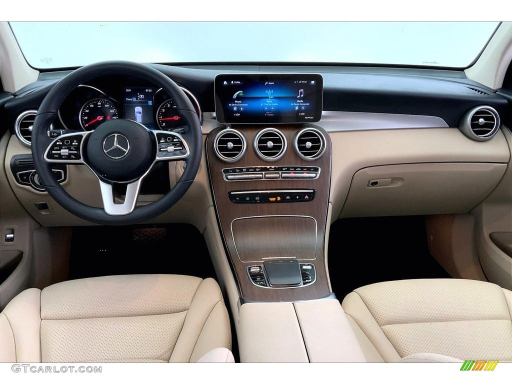 Silk Beige Interior 2020 Mercedes-Benz GLC 300 Photo #146552809