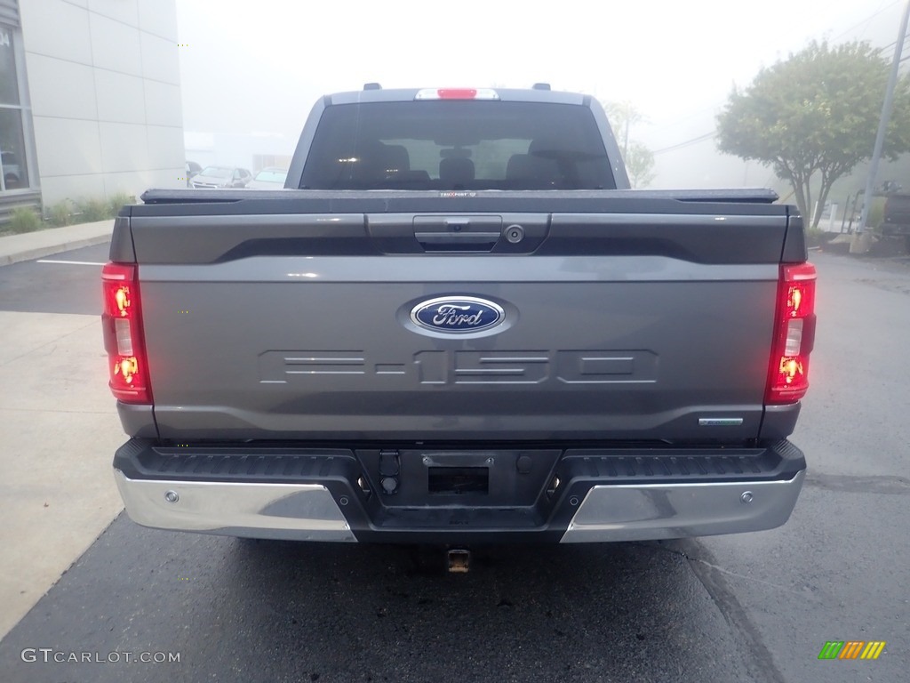 2021 F150 XLT SuperCrew 4x4 - Carbonized Gray / Medium Dark Slate photo #3
