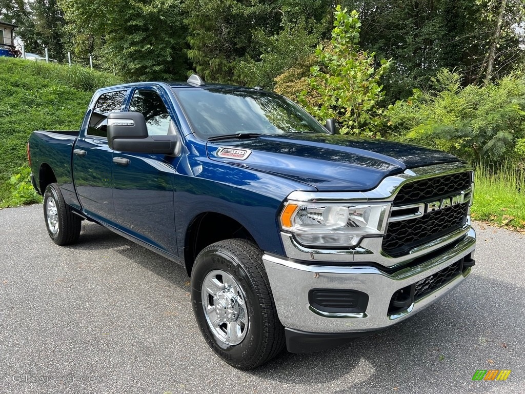 Patriot Blue Pearl 2024 Ram 2500 Tradesman Crew Cab 4x4 Exterior Photo #146553362