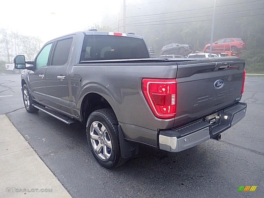 2021 F150 XLT SuperCrew 4x4 - Carbonized Gray / Medium Dark Slate photo #5