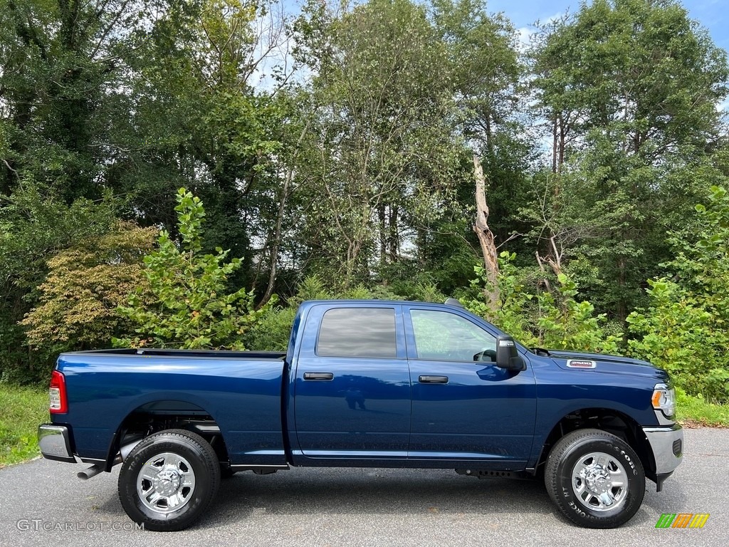 Patriot Blue Pearl 2024 Ram 2500 Tradesman Crew Cab 4x4 Exterior Photo #146553384