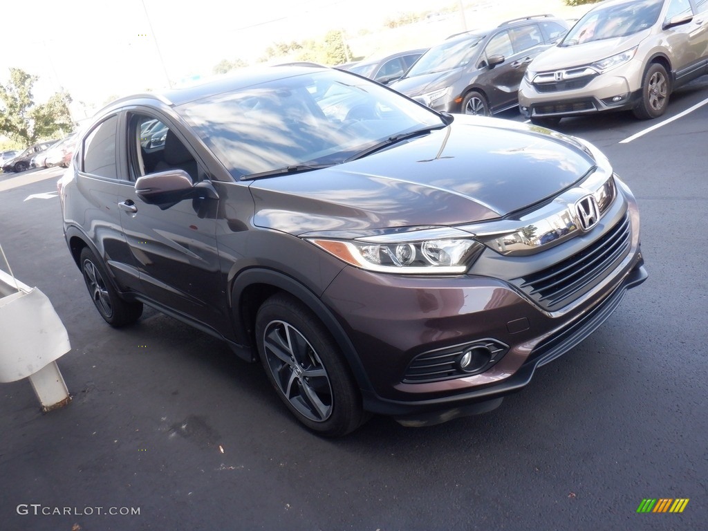 2021 HR-V EX AWD - Midnight Amethyst Metallic / Black photo #4