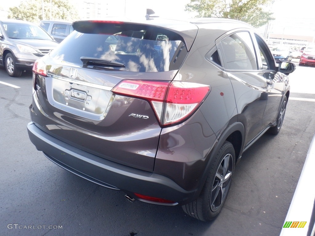 2021 HR-V EX AWD - Midnight Amethyst Metallic / Black photo #5