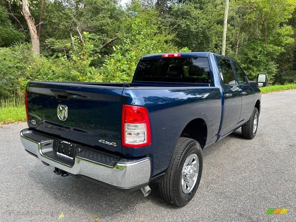 2024 2500 Tradesman Crew Cab 4x4 - Patriot Blue Pearl / Diesel Gray/Black photo #6
