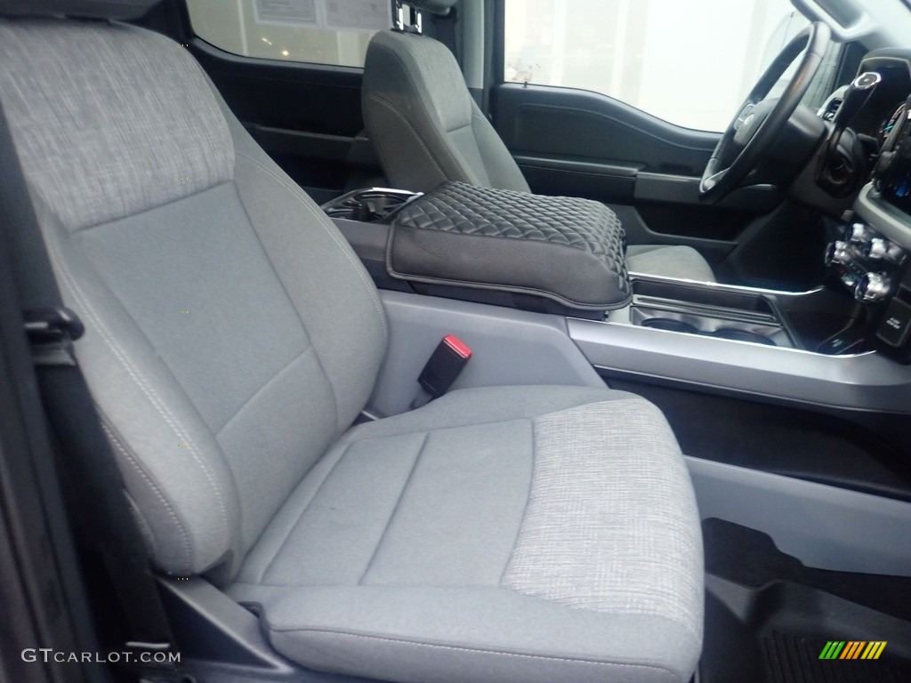 2021 F150 XLT SuperCrew 4x4 - Carbonized Gray / Medium Dark Slate photo #11