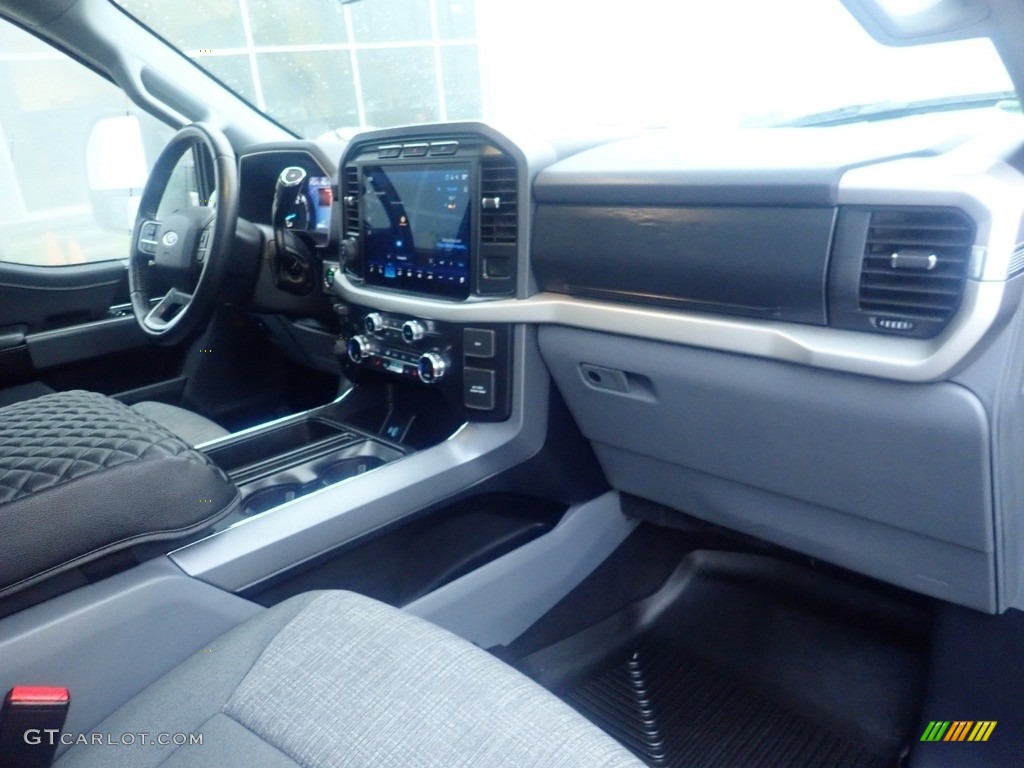 2021 F150 XLT SuperCrew 4x4 - Carbonized Gray / Medium Dark Slate photo #12