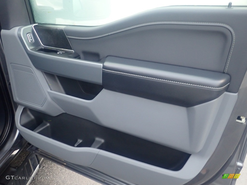 2021 F150 XLT SuperCrew 4x4 - Carbonized Gray / Medium Dark Slate photo #16
