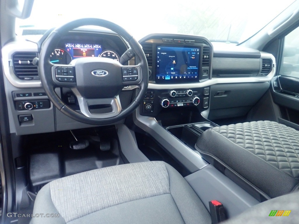 2021 F150 XLT SuperCrew 4x4 - Carbonized Gray / Medium Dark Slate photo #21
