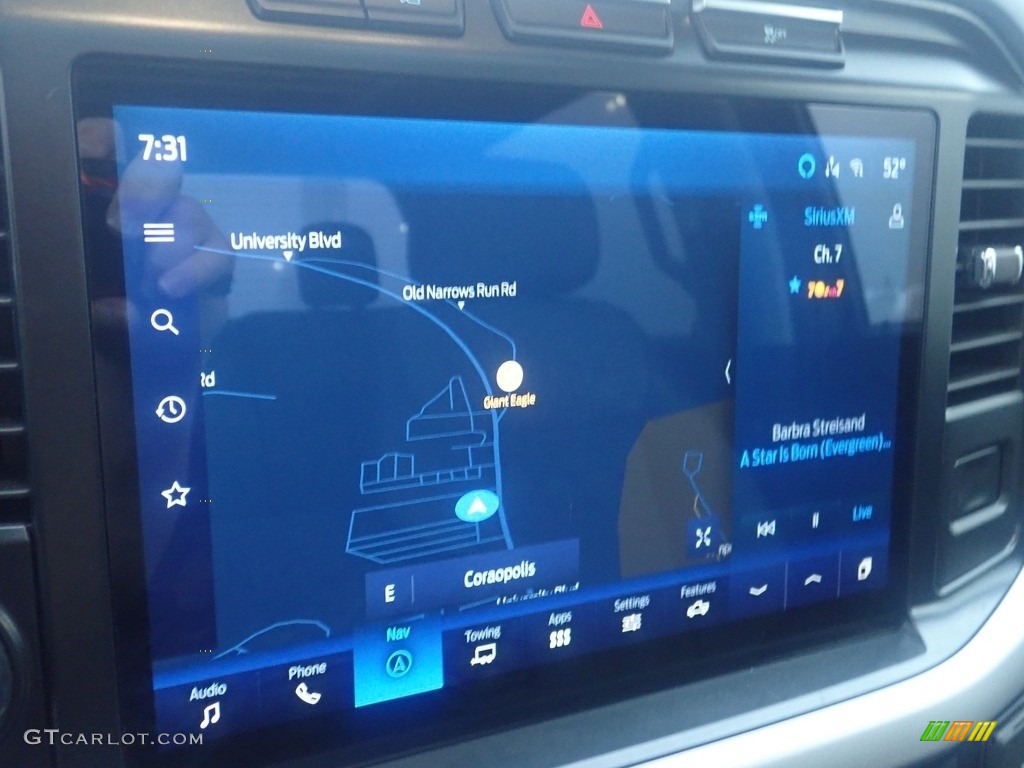 2021 F150 XLT SuperCrew 4x4 - Carbonized Gray / Medium Dark Slate photo #25
