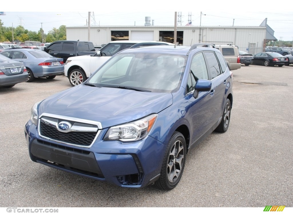 2014 Forester 2.0XT Premium - Marine Blue Pearl / Black photo #1