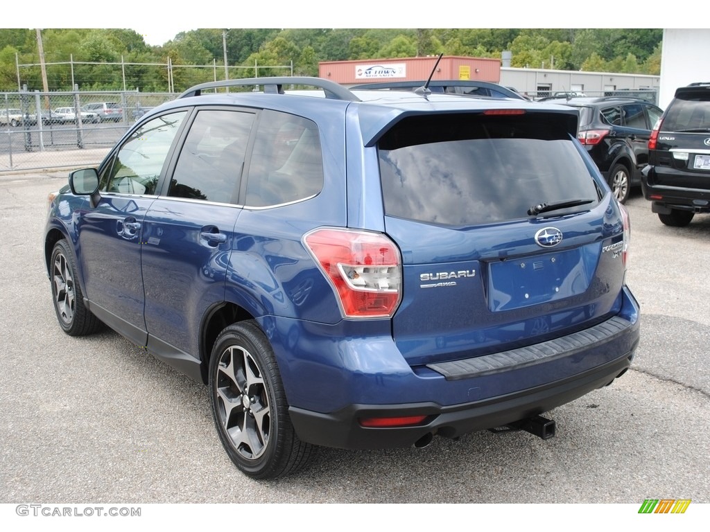 2014 Forester 2.0XT Premium - Marine Blue Pearl / Black photo #3