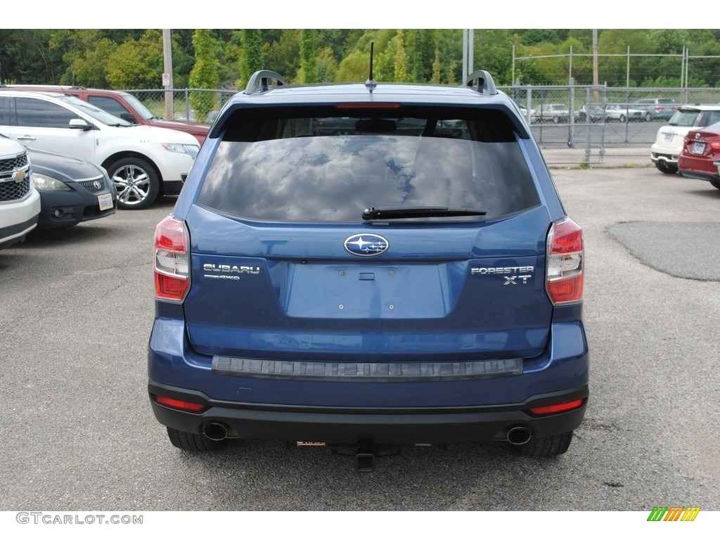 2014 Forester 2.0XT Premium - Marine Blue Pearl / Black photo #4
