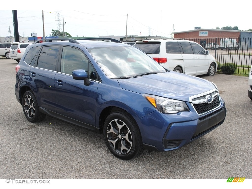 2014 Forester 2.0XT Premium - Marine Blue Pearl / Black photo #7