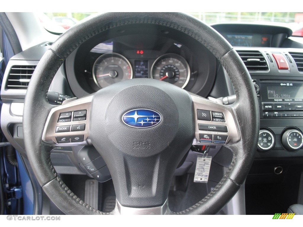 2014 Forester 2.0XT Premium - Marine Blue Pearl / Black photo #12