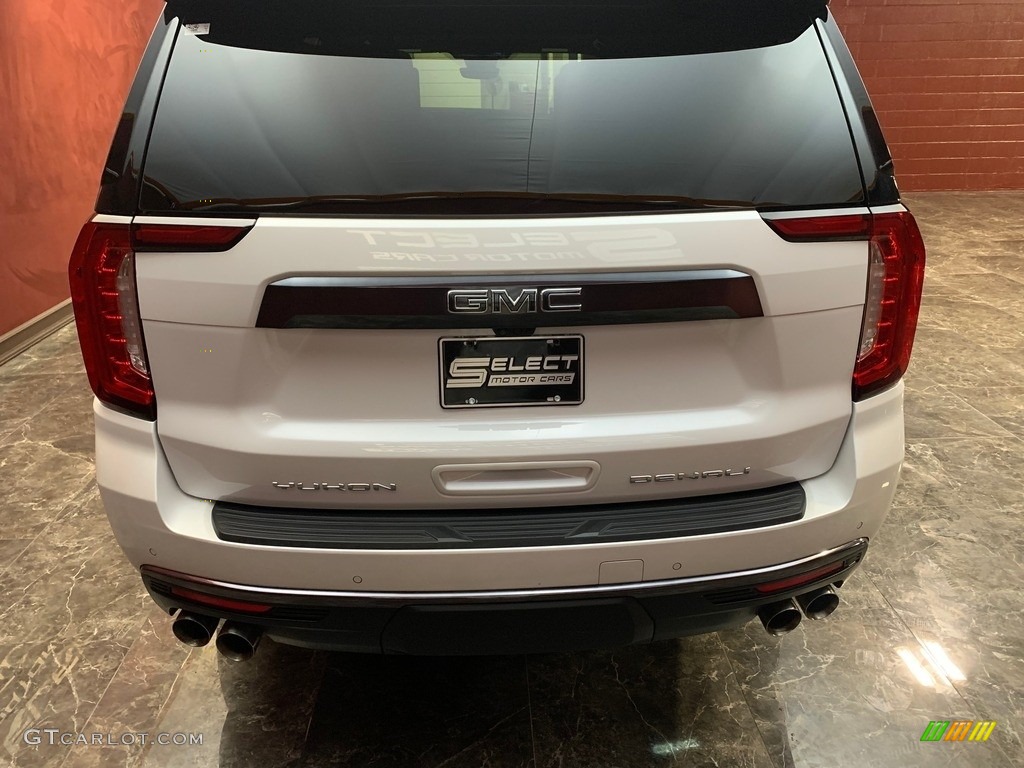 2023 Yukon Denali Ultimate 4WD - White Frost Tricoat / Alpine Umber photo #6