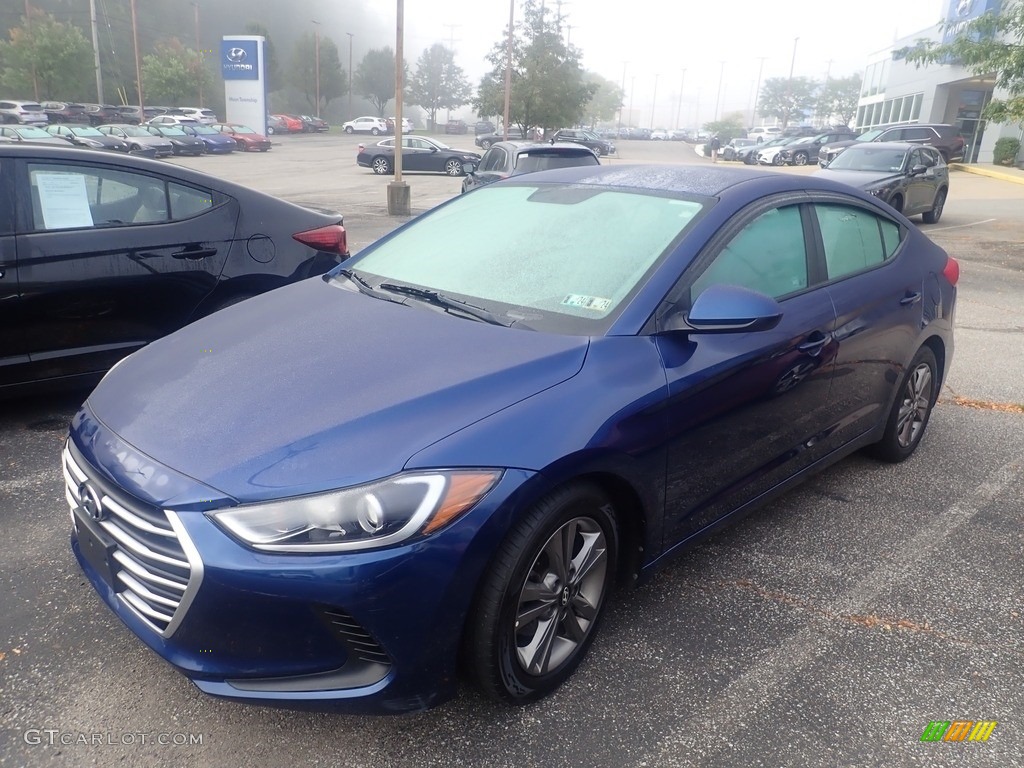2017 Elantra SE - Lakeside Blue / Gray photo #1