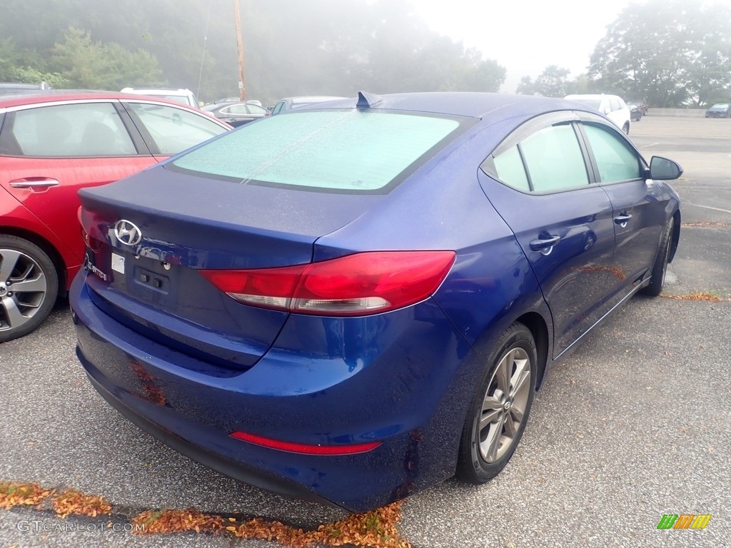 2017 Elantra SE - Lakeside Blue / Gray photo #4