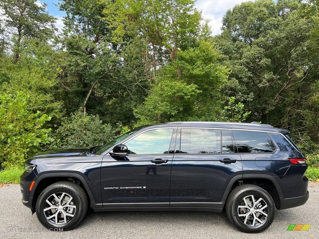 Midnight Sky 2023 Jeep Grand Cherokee L Limited 4x4 Exterior Photo #146554836
