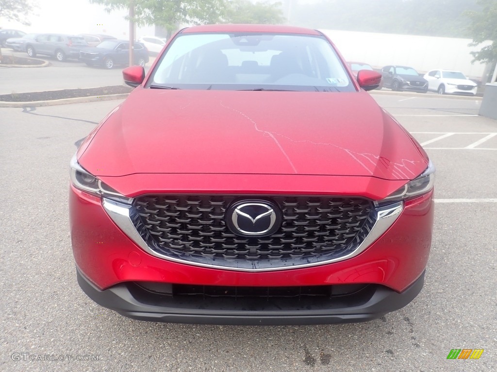 2023 CX-5 S AWD - Soul Red Crystal Metallic / Black photo #8