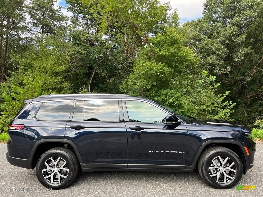 Midnight Sky 2023 Jeep Grand Cherokee L Limited 4x4 Exterior Photo #146554973