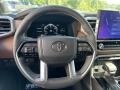 2024 Toyota Tundra Saddle Tan Interior Steering Wheel Photo