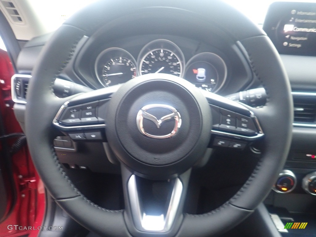 2023 CX-5 S AWD - Soul Red Crystal Metallic / Black photo #15