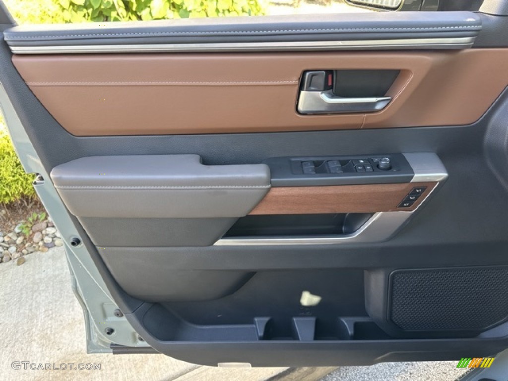 2024 Toyota Tundra 1794 Edition CrewMax 4x4 Saddle Tan Door Panel Photo #146555255
