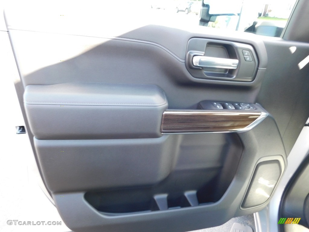 2022 Chevrolet Silverado 2500HD LT Double Cab 4x4 Jet Black Door Panel Photo #146555258
