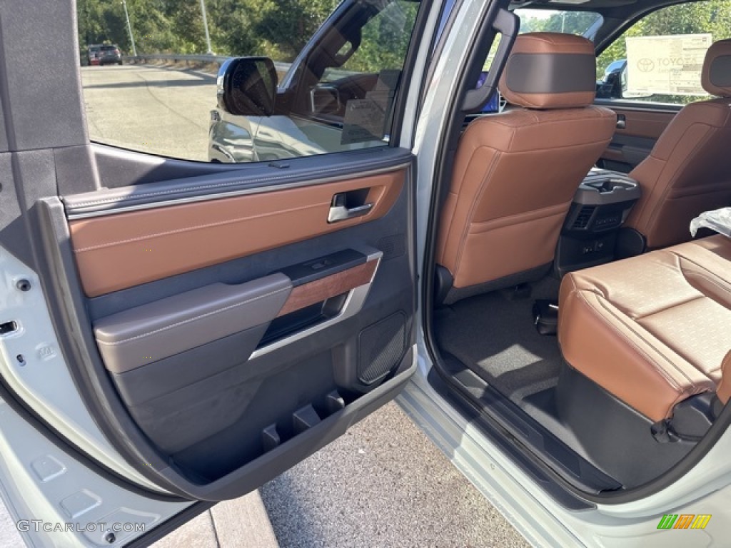 2024 Toyota Tundra 1794 Edition CrewMax 4x4 Rear Seat Photo #146555273
